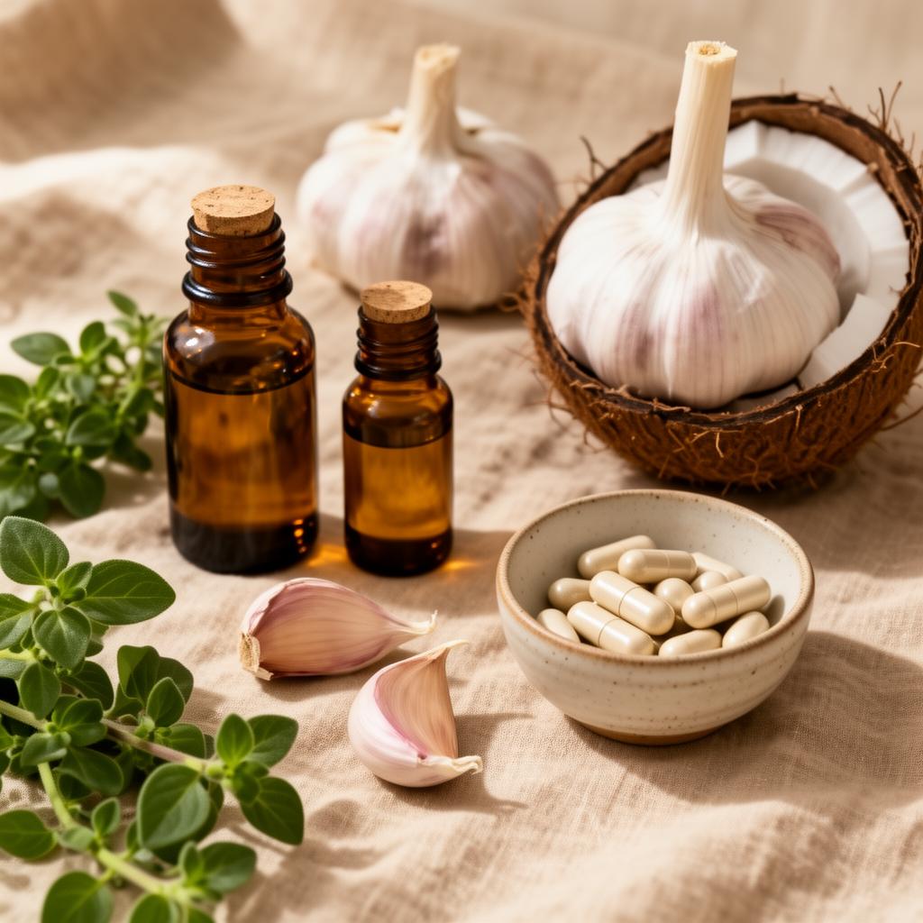 Suplementos naturales antifúngicos